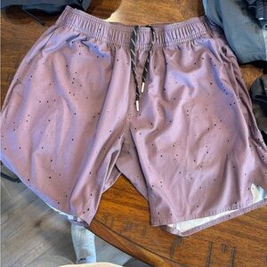 Men's Athletic Shorts in Purple